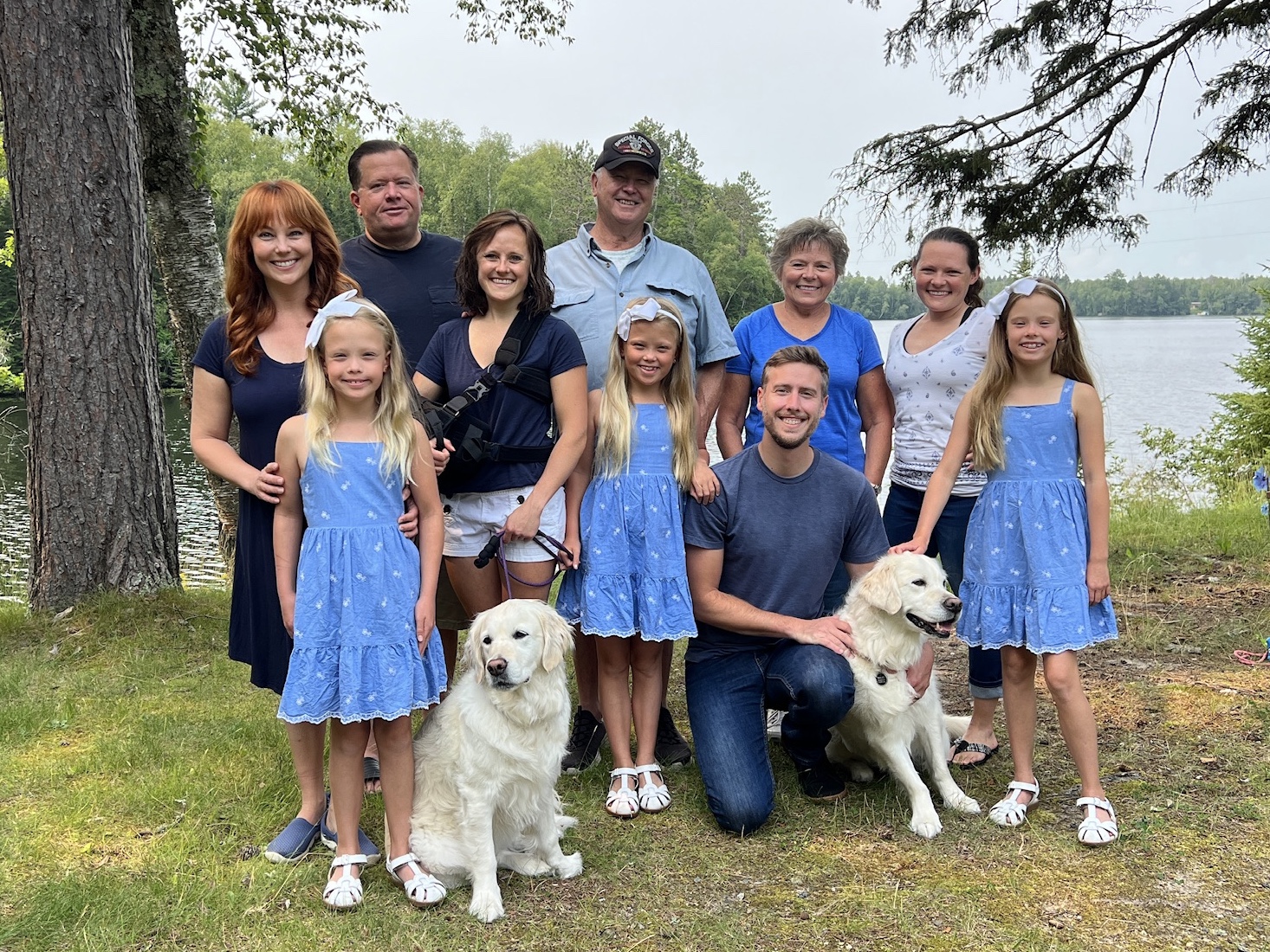 Sara with her family